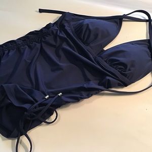 Swimsuit Top XS NWT $60 Navy by Cremieux
